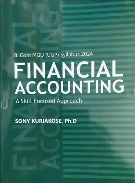 Financial Accounting - MGU BCom (UGP) 2024 Syllabus